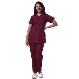 Uniforme Médico Spark Clothing Doctor Scrubs, Uniforme de Trabajo de Verano para Hospital, Traje Suave de Spandex Transpirable de Manga Corta - Product Image 1