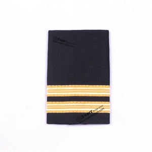 Customized Design General <b>Uniform</b> Epaulettes Shoulder Board for Pilots Made in Pakistan for <b>Airline</b> Use - Product Image 5