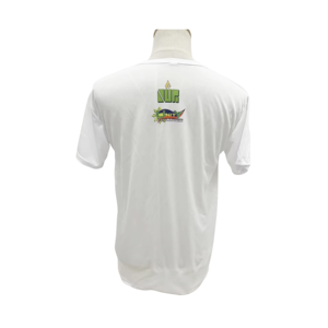 Personnalisable 120 GSM 100% Polyester Blanc Casual Haute Qualité Long O Cou Respirant Imprimé Conception pour Campagne Pas Cher Élections - Product Image 2