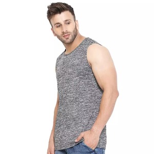 Top Quality Stylish Wholesale Custom Logo Print Brand Logo Sleeveless <b>Gym</b> Sports Travel <b>Vest</b> <b>Men</b> Tank Top - Product Image 3