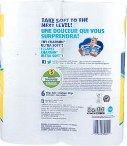 Charmine, Papier toilette doux Essentials 2 plis, 352 feuilles par rouleau, paquet de 6 rouleaux - Product Image 5