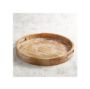 ถาดเสิร์ฟทำจากไม้ถาดเสิร์ฟเครื่องใช้ตกแต่งบ้านดีไซน์ล่าสุด - Product Image 1