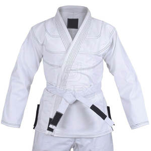 Uniforme brasileño más vendido de Jiu Jitsu Gi Material sólido MOQ bajo para desgaste de artes marciales - Product Image 5