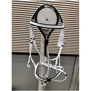 BRIDA DE CABALLO DE PVC DE ALTA CALIDAD con ACOLCHADO DE NEOPRENO BLANCO TAMAÑO PERSONALIZABLE AL POR MAYOR - Product Image 1