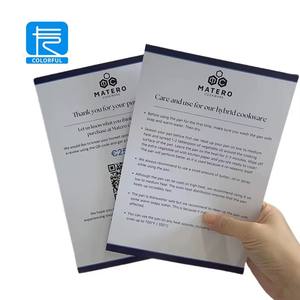 Nuevo Folleto Plegable <span class=keywords><strong>de</strong></span> Papel Offset Manual, Ecológico, <span class=keywords><strong>de</strong></span> Tamaño Personalizado, para <span class=keywords><strong>Negocios</strong></span>, Entrega Rápida - Product Image 6