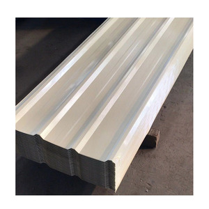 ألواح تسقيف فولاذية مموجة مطلية مسبقًا PPGI بسمك 0.27 مم بلون RAL7024 - Product Image 1