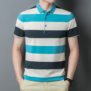 Vente en gros été nouveau logo polo à manches longues haute qualité 100% coton hommes pour polos - Product Image 3