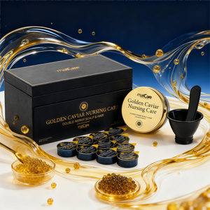 Crema Capilar de Colágeno Orgánico de Marca Privada con Caviar Dorado, <span class=keywords><strong>Mascarilla</strong></span> Capilar Rejuvenecedora Profunda con Caviar Antienvejecimiento <span class=keywords><strong>para</strong></span> <span class=keywords><strong>Cabello</strong></span> Seco y Dañado OEM - Product Image 5