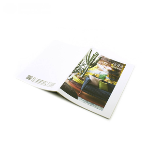 แคตตาล็อกหนังสือความคิดของตกแต่งบ้านพิมพ์ลายอานม้ากระดาษสีศิลปะเย็บเป็นมิตรกับสิ่งแวดล้อมพร้อมโลโก้ที่กำหนดเอง - Product Image 5