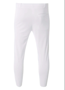 Pantalones de béisbol profesionales OEM al por mayor tejido elástico transpirable de primera calidad ajuste moderno con servicio de impresión de logotipo estilo conjunto - Product Image 4