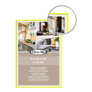 Póster con marco de pintura amarillo 61 x 91,5 cm - Product Image 6