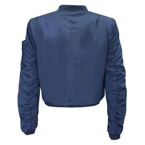 Chaqueta Bomber Deportiva Transpirable con Cremallera de Diseño Moderno, Chaqueta Bomber de Satén para Mujer de Primera Calidad, Ropa Urbana - Product Image 3