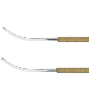 เครื่องมือผ่าตัดสแตนเลสแบบโค้ง 17.0 ซม. สำหรับป้องกันเส้นประสาทด้านซ้ายของบริษัทเดนทาวีกซ์ - Product Image 1