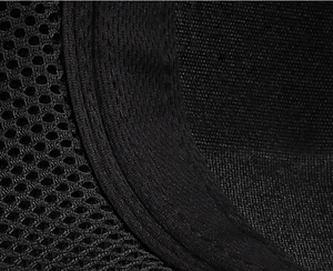 Casquette de baseball ajustable unisexe à 6 panneaux en maille avec logo personnalisé en relief, pour l'extérieur, l'été, la course à pied - Product Image 5