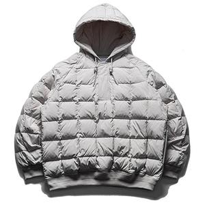 เสื้อโค้ทผ้าแคนวาสแบบสวมหัวสำหรับผู้ชายเสื้อแจ็กเก็ตผ้าแคนวาสแบบสวมหัวทรงสี่เหลี่ยมทอปกตั้งสำหรับฤดูหนาวดีไซน์หรูหรา - Product Image 5