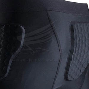 Short rembourré de hockey sur glace respirant avec logo personnalisé Short rembourré de hockey sur glace de fabrication professionnelle - Product Image 6