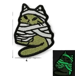 Nouveau Design autocollant brodé mignon Panda sac patchs personnalisés dessin animé broderie patchs à des prix raisonnables - Product Image 6