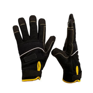 Gants en cuir pleine main style OEM, haute performance, protection des mains, compatibles écran tactile, détection de pointes, toutes saisons, pour la sécurité - Product Image 5
