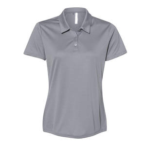 Polo de mujer de talla grande transpirable fácil de usar de alta calidad, polos de mujer con logotipo impreso personalizado para Unisex - Product Image 6