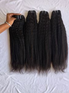 Exportation Top Qualité Premium Indien Vierge Unique Donateur 20 "Kinky Straight Extension de Cheveux Humains En Gros Sur Les Prix Vendeur Indien - Product Image 2