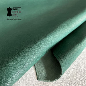 OEM 100% cuero genuino de vaca grano artesanías Color menta 0,9-1,3 MM grueso curtido cuero de becerro cinturones muebles sofás zapatos - Product Image 1