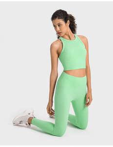 Adultos Gimnasio Fitness Sets Venta al por mayor Entrenamiento Correr Transpirable Slim Fit Deportes y Fitness Yoga Wear - Product Image 4