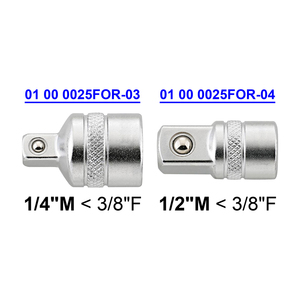 Proveedor de Taiwán OEM ODM 4PCs Adaptador de enchufe 1/4 "3/8" 1/2 "Juego de llaves de vaso Herramientas de taller - Product Image 4