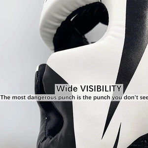 Gorro de entrenamiento de boxeo de alta calidad, protector de cabeza seguro y grueso transpirable para protección de cabeza para entrenamiento de boxeo - Product Image 5