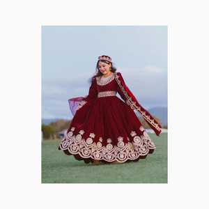 Moderno estampado floral puro algodón Afghani Salwar Kameez nuevo diseño para fiestas de boda ropa al aire libre suministrado fabricante indio - Product Image 5