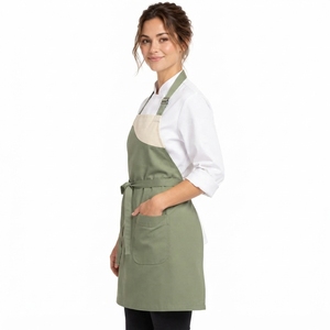 Custom <b>Women</b> Chef <b>Apron</b> Professional Culinary <b>Apron</b> Durable Fabric Adjustable Waist Ties Multiple Pockets Comfortable Fit OEM - Product Image 6