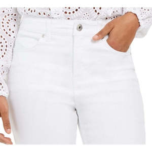 Jeans Skinny da Donna Style & Co a Vita Alta, Effetto Vintage, Traspiranti, in Denim, Taglia XL - Product Image 2