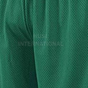 กางเกงขาสั้นตาข่ายสไตล์ป่าไม้ แบบยูนิเซ็กซ์ สำหรับสกรีนโลโก้ตามสั่ง ขนาดปรับได้ เอวยางยืดใส่สบาย กางเกงขาสั้นผู้ชาย - Product Image 6