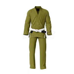 Uniforme de Karate personalizado con logotipo bordado algodón mezclado artes marciales Gi para entrenamiento uniforme de karate de alta calidad - Product Image 1