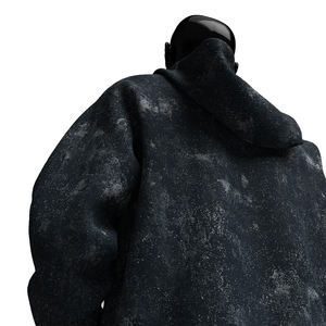 Sweat à capuche homme 100% coton, nouvelle collection automne, lavage acide, imperméable, qualité supérieure, personnalisable, 430g, style direct - Product Image 3