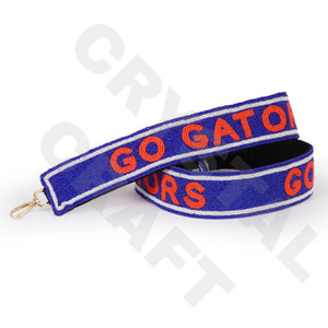 Go Pokes Orange perlé sac à main sangle personnalisé or blanc perle de rocaille sac sangles accessoires sacs spécial sac pièces accessoires - Product Image 5