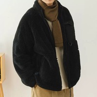 Veste d'hiver en polaire sherpa camouflage écologique avec patchwork de lettres, respirante, à fermeture éclair, style streetwear, personnalisable pour homme (OEM)