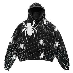 2024 nouvelle mode personnalisé hommes pull à capuche élégant hiver saisonnier fermeture éclair conception haute qualité personnalisé sweats à capuche sweats - Product Image 4