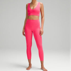 Leggings de sport pour femmes de haute qualité personnalisé grande taille taille haute séchage rapide décontracté sans couture taille élastique Leggings de Yoga - Product Image 6