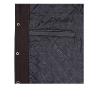 แจ็กเก็ตเบสบอลทีมเบสบอลพอดีตัวสำหรับผู้ชายมาใหม่2024แจ็กเก็ตเลตเตอร์แมนสำหรับผู้ชาย - Product Image 2