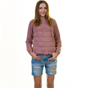 Blush <b>Pink</b> Winter Casual Long Sleeve Womens Sweater Dress DHL Clothing Agile Supply Chains Plain Premium FEDEX Computer Knitted - Product Image 6