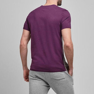 Camiseta de Verano para Hombre, Diseño 2025, Logotipo Personalizado, Venta al Por Mayor, 100% Algodón, Secado Rápido, Transpirable, Cuello Redondo, Corte Regular - Product Image 4