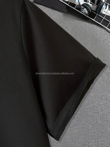 Camisetas de cuello redondo de algodón orgánico Unisex impresas de alta calidad Camisetas de hombre con etiqueta personalizada con logotipo de impresión personalizada de Boomletcorp. - Product Image 4