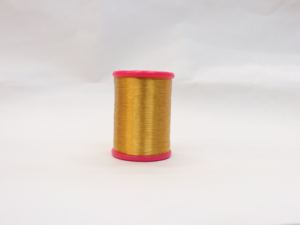 เส้นด้ายโพลีเอสเตอร์สีทองแท้ใช้สำหรับงานปัก - Product Image 3