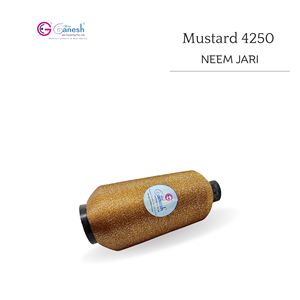 Hilo bordado de Neem Jari Metallic Flora Jari 180D poliéster Lurex de alta tenacidad para tejer a mano Jari - Product Image 1