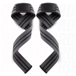 OEM Custom Logo Lifting Wrist Straps for Weightlifting Gym Deadlift Workout Cotton Padded Wrist Support Straps for Men <b>Women</b> - Product Image 2
