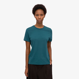 Custom Made Casual Outwear Women T-shirt 100% Cotton Shoulder Tee Custom Short Sleeve Top Fournisseur - Product Image 2