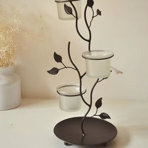 Meilleures ventes Lanterne en fil métallique doré avec poignée en W Ambiance Lifestyle Home & Garden Hotel & Restaurant Bougeoirs et bocaux - Product Image 1