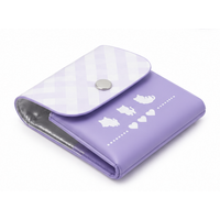 Portable Glow-In-The-Dark <b>Plastic</b> <b>Pocket</b> Ashtray with Cigarette Holder - Product Image 2