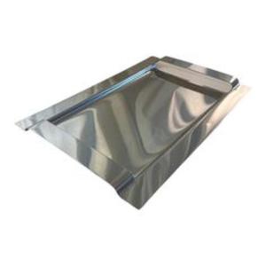 Plateau de service élégant en acier inoxydable avec un design de qualité supérieure, parfait pour les repas dans la cuisine domestique et les occasions spéciales - Product Image 2