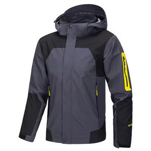 Veste Softshell Imperméable Légère Printemps Logo Avant Casual Sports de Plein Air Randonnée Anti-UV Vêtement d'Extérieur Homme - Product Image 1